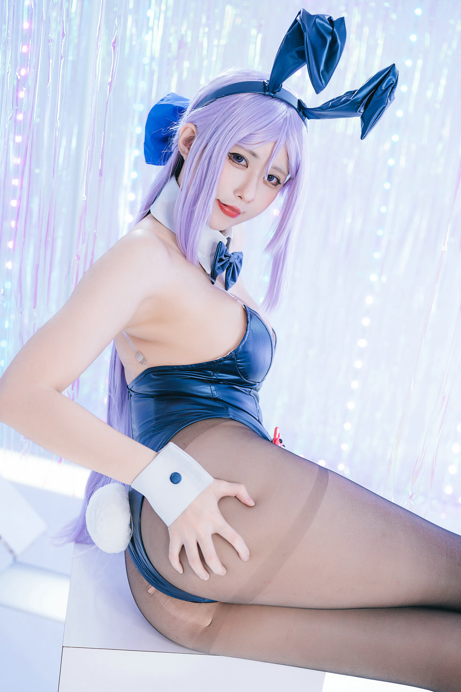 图片[1]-C502132 小空sora – 碧蓝档案 飞鸟马时 兔女郎 [28P4V-165MB]-嘿次元